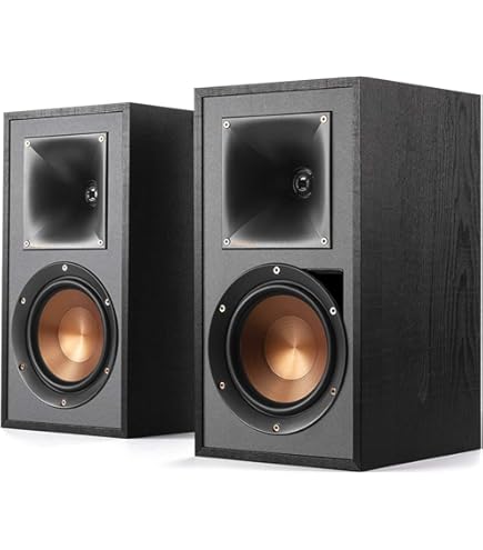 配信機器・PA機器・レコーディング機器 R-41PM Klipsch Powered Book ShelfSpeaker Amazon.com: Klipsch R-41PM Powered Bookshelf Speaker,Black